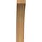 Ekena Millwork 4"W x 16"D x 20"H Thorton Rough Sawn Knee Brace, Western Red Cedar BRC04X16X20THR00RWR - alternate 2